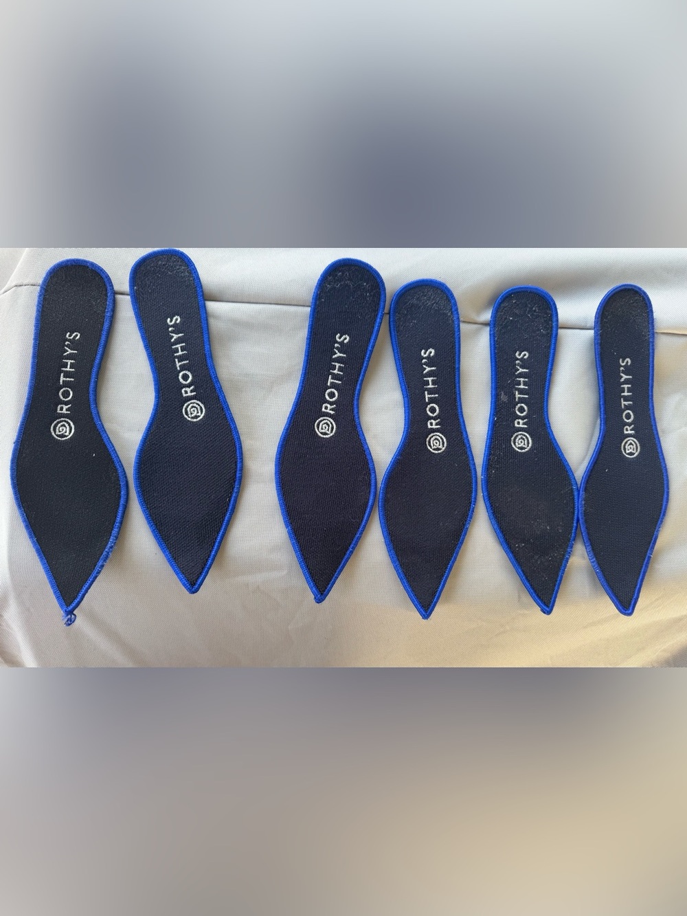 ROTHY'S Pointed Toe Shoe Insoles Inserts size 7